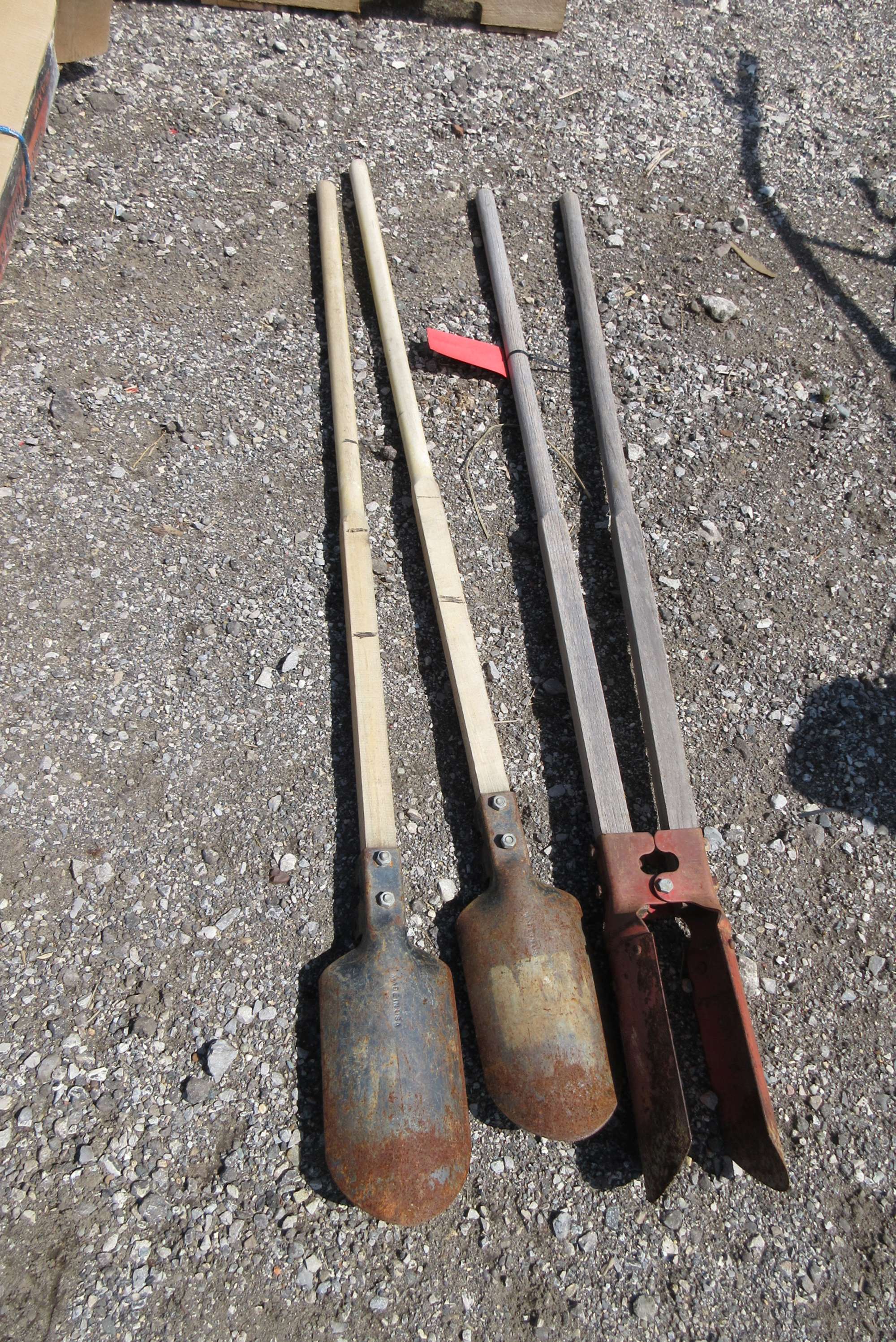 Albrecht Auctions (2) Post Hole Diggers