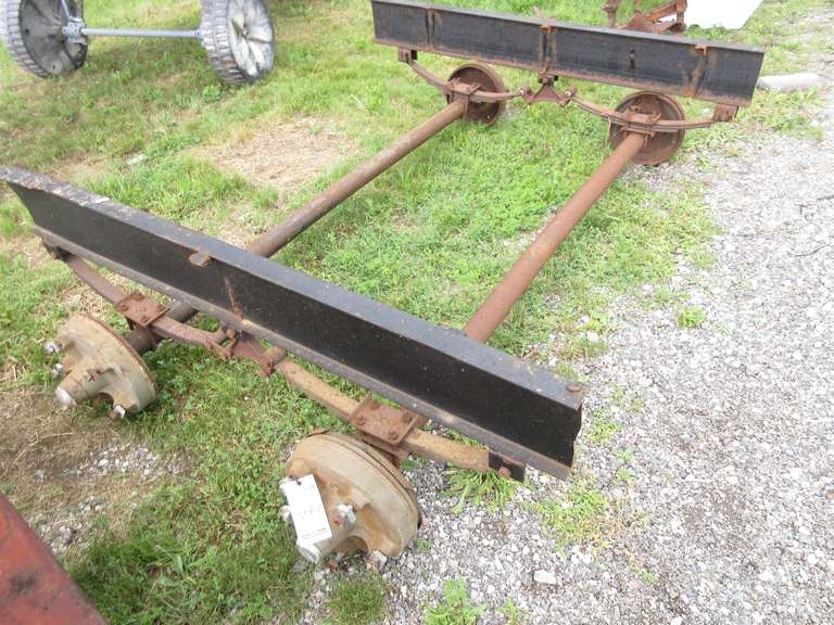 Albrecht Auctions Mobile Home Axles