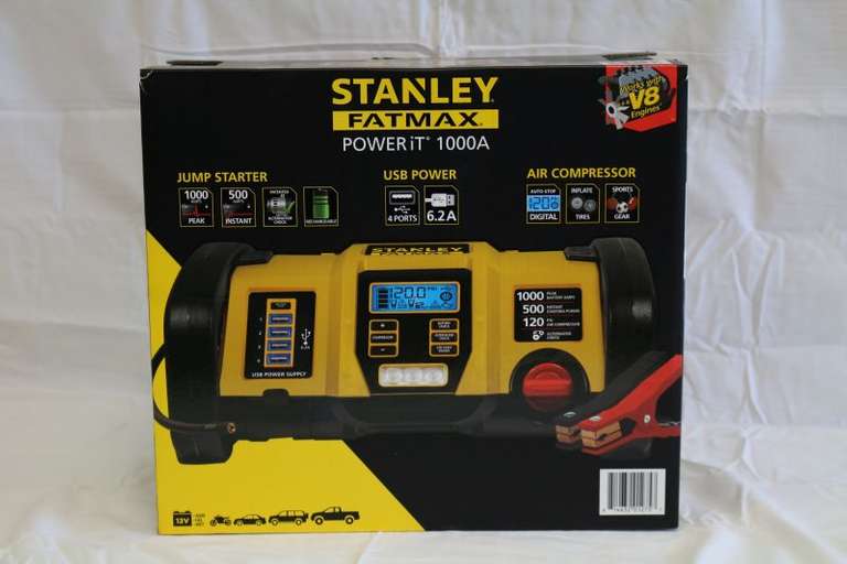 Albrecht Auctions Stanley Fatmax 1000 Peak Amp Power Station
