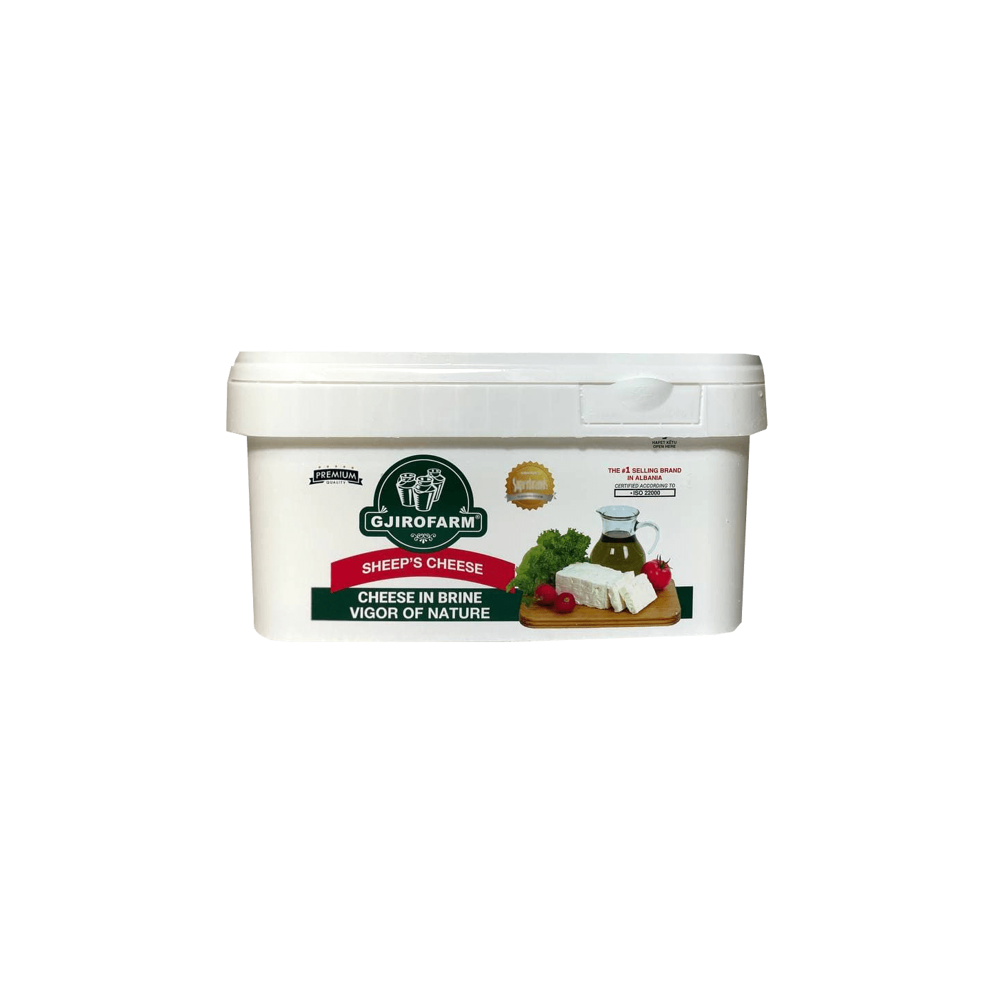 GJIROFARM SHEEP FETA CHEESE 2KG ALB USA INC