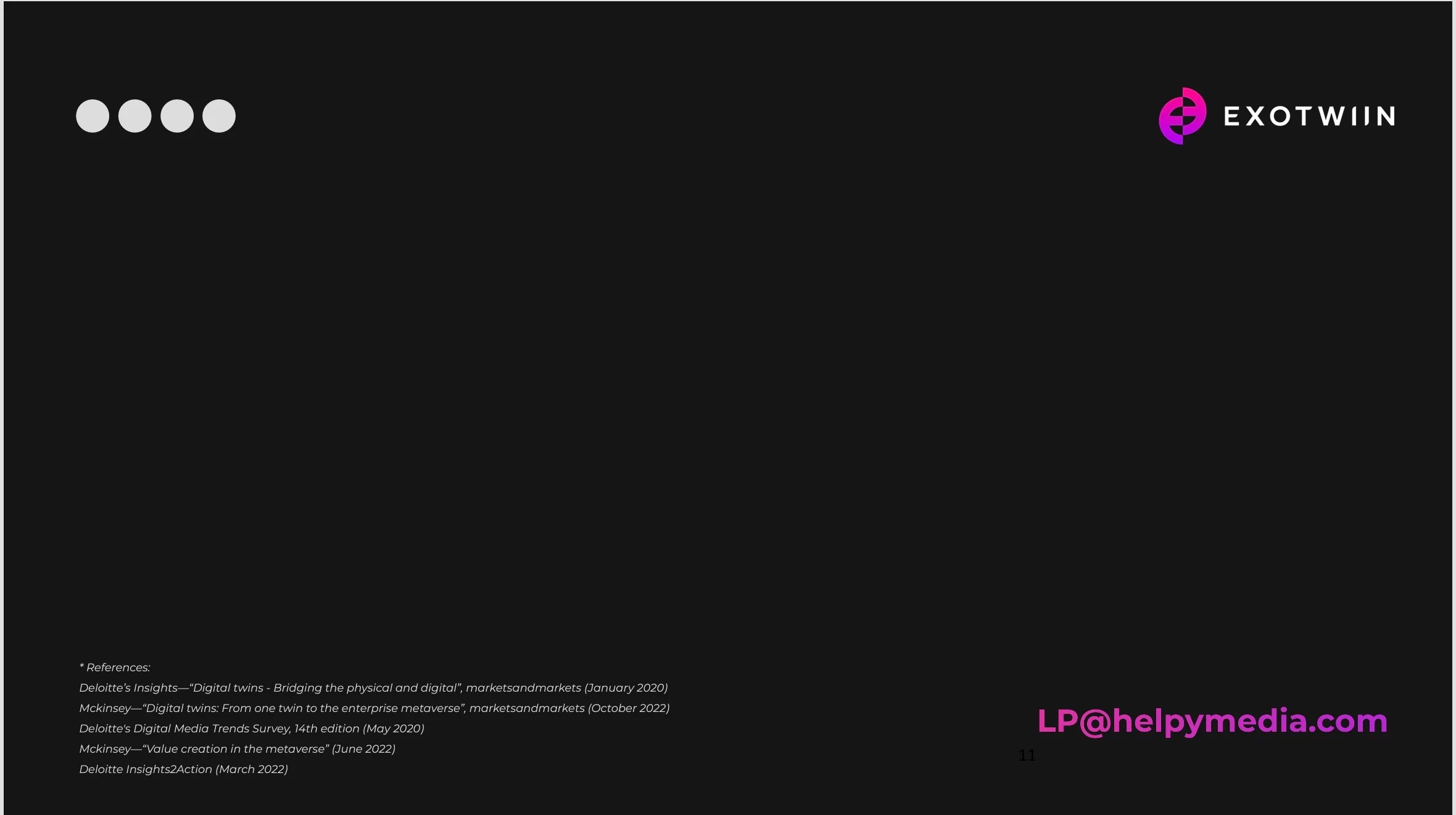 Pitch Deck PDF Examples A PreSeed Deck I Made For A Client.