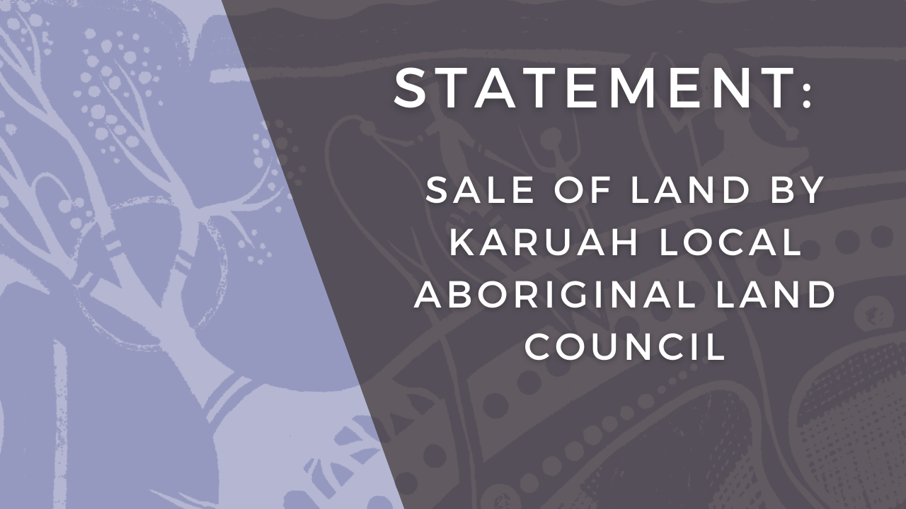 Sale of land by Karuah Local Aboriginal Land Council NSW Aboriginal