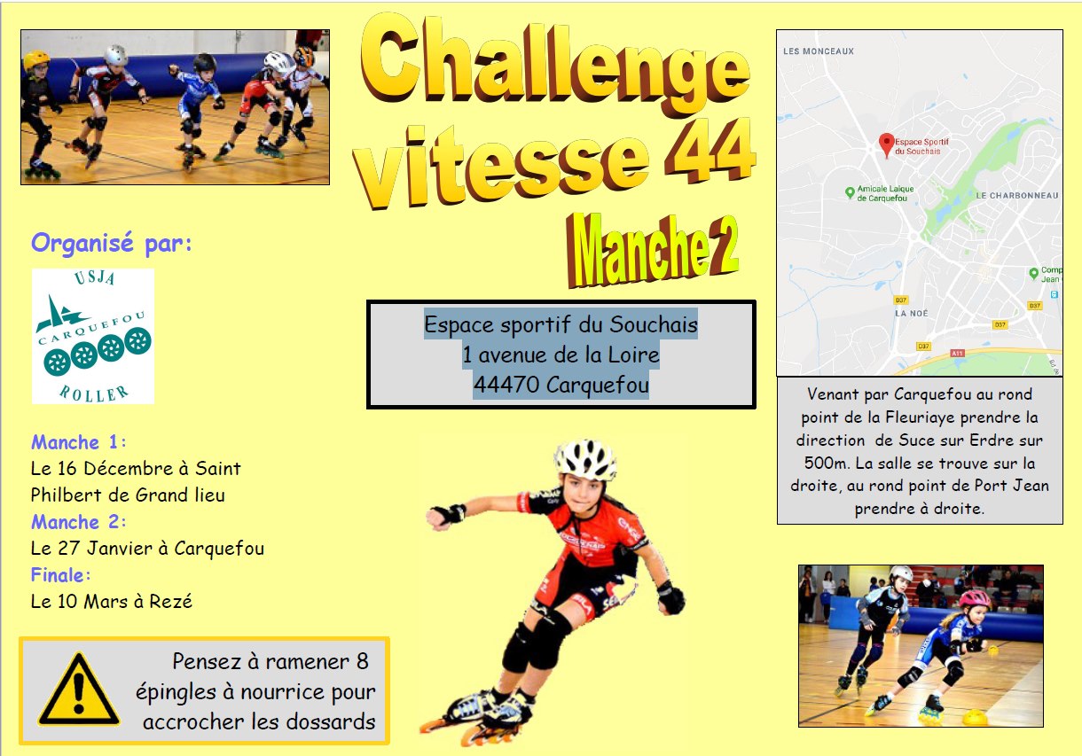 2ème manche challenge vitesse le 27 janvier 2019 à