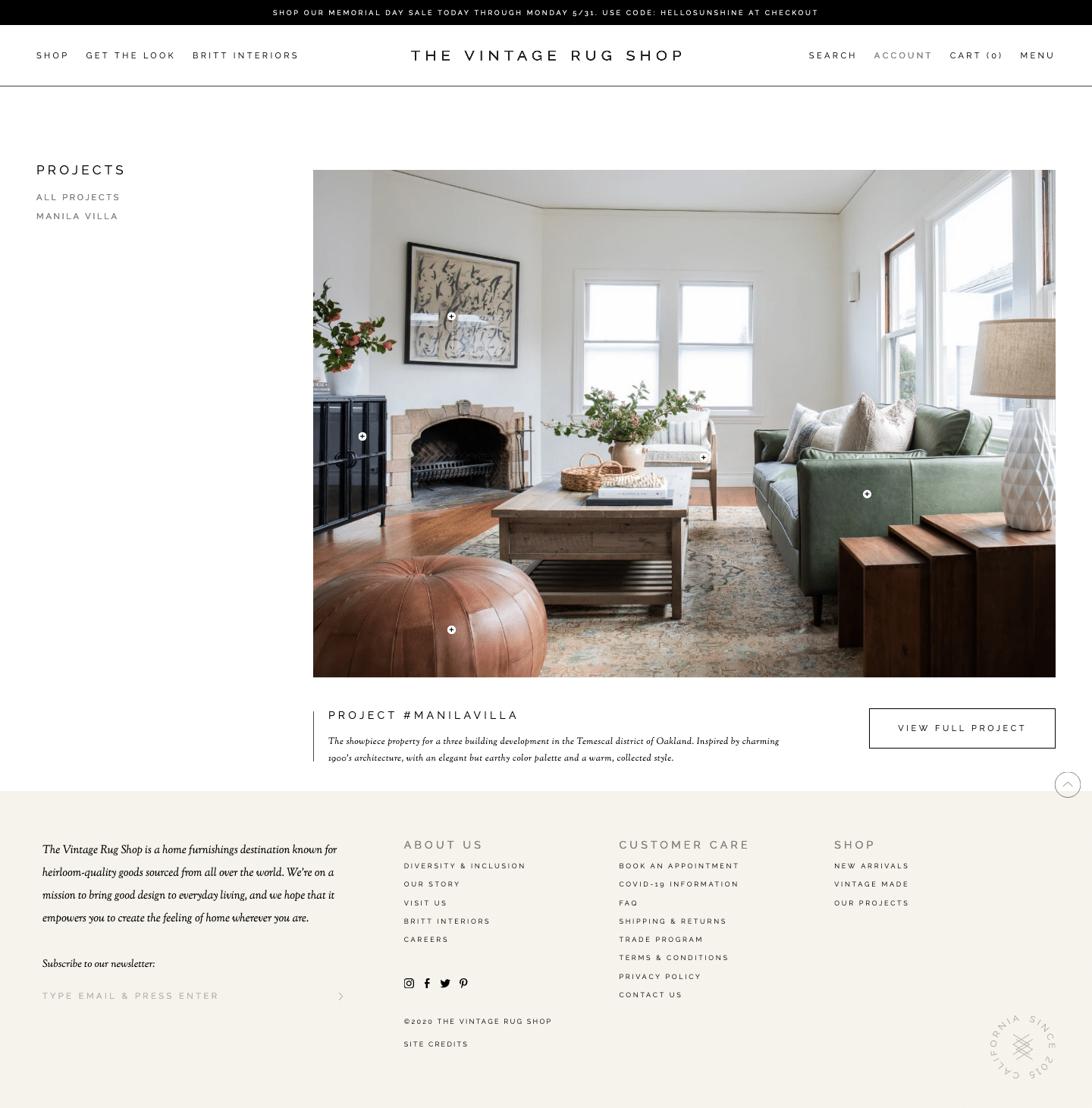 The Vintage Rug Shop ⋆ Alchemy + Aim