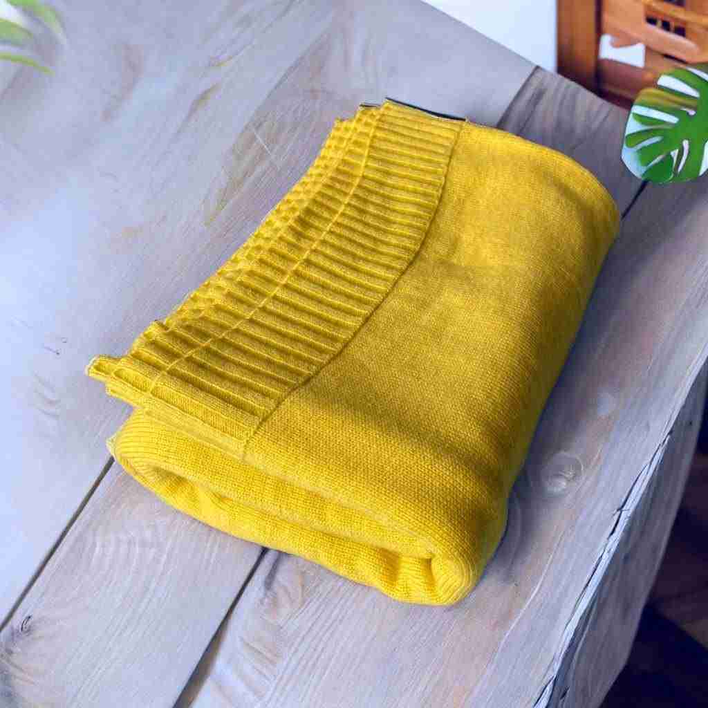 Luxury Cashmere Yellow Baby BlanketAlchemy Story Australia