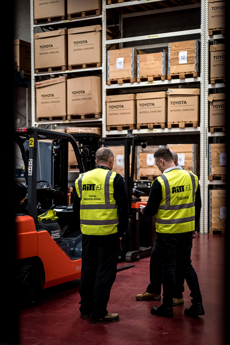 AITT Forklift Instructor / Examiner Courses Alchemy Training Group AITT ITSSAR Courses Wales