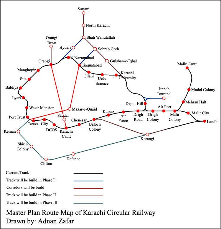 Jacob Line Karachi Map Karachi Circular Railway Detailed Information Photos Videos