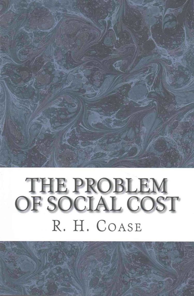The Problem of Social Cost Alchetron, the free social encyclopedia