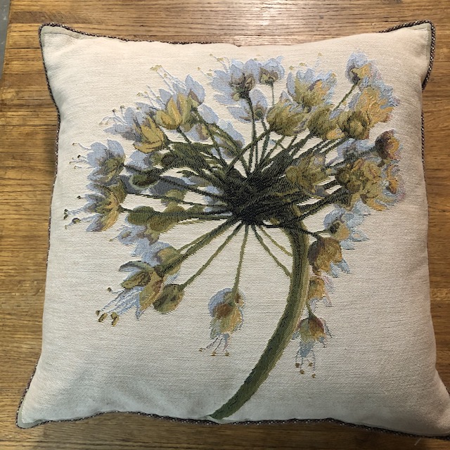 IOSIS Paris Pillow FLORAL Tapestry 20 X 20 YVES DELORME Cover