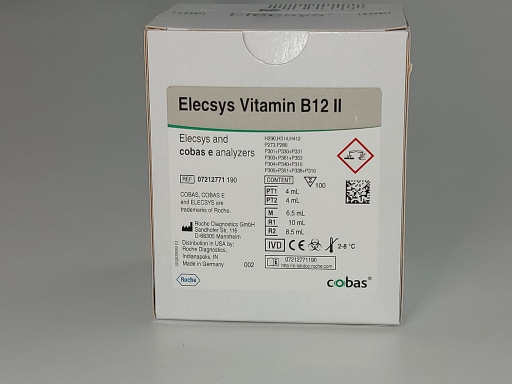 ROCHE ELECSYS VITAMIN B12 II (100 Test) Aldeal LabTech Limited