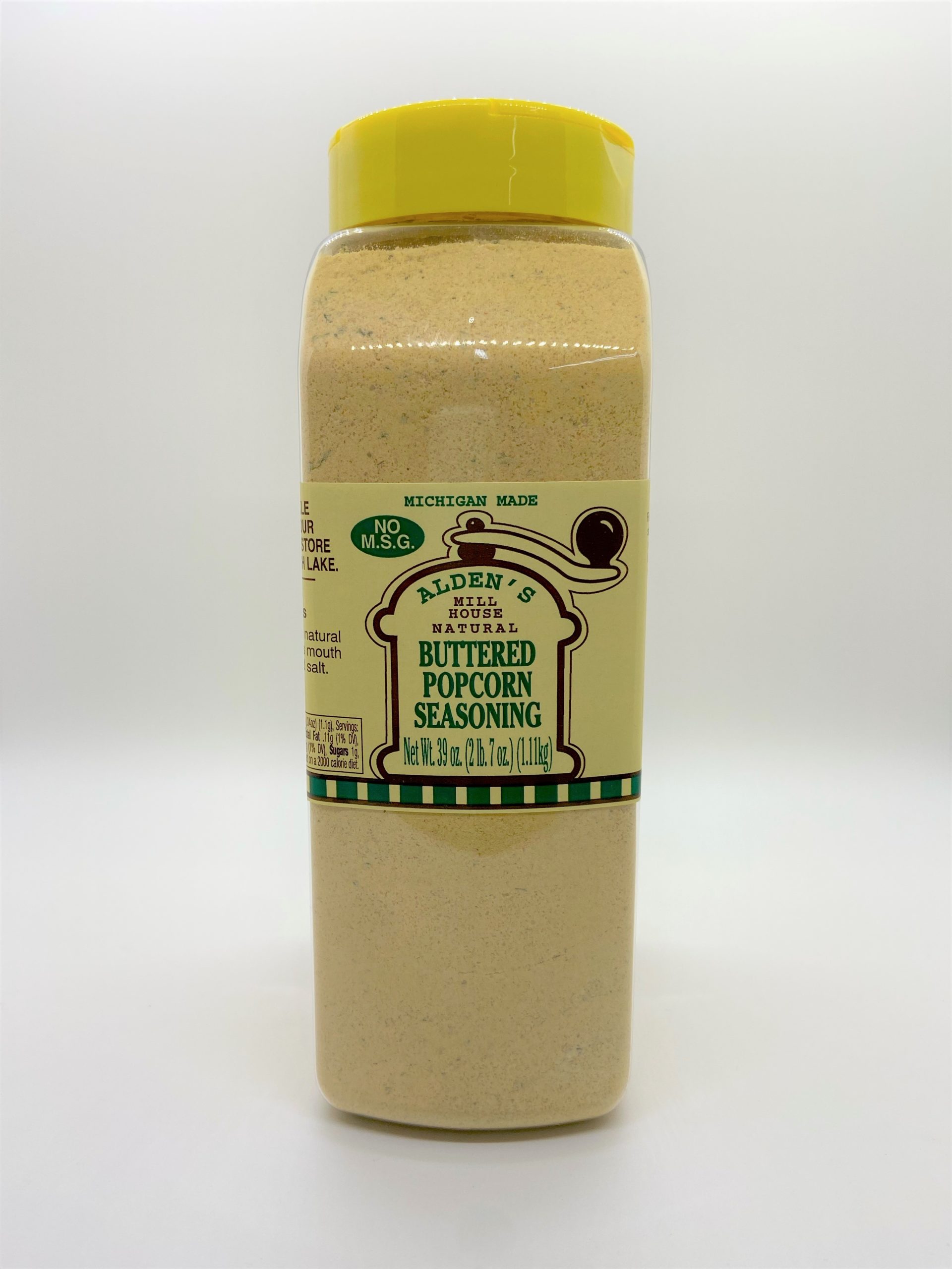Buttered Popcorn Seasoning 39 oz Alden Mill House