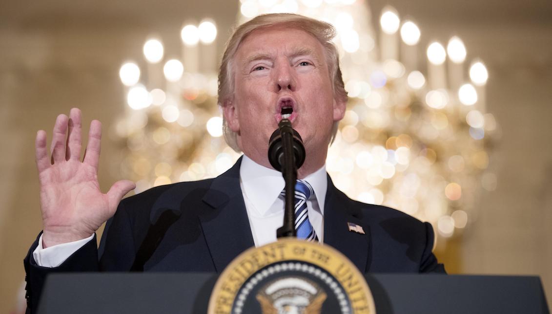 The United States will not stand still in front of a