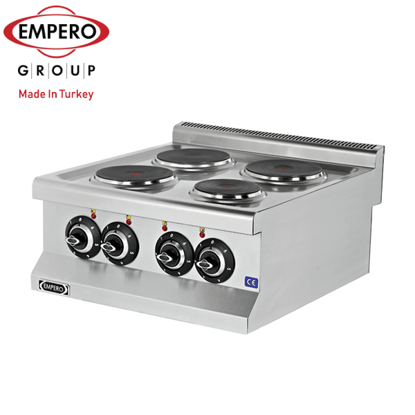 4 Hot Plate Electric Cooker Power & Control at Your Fingertips