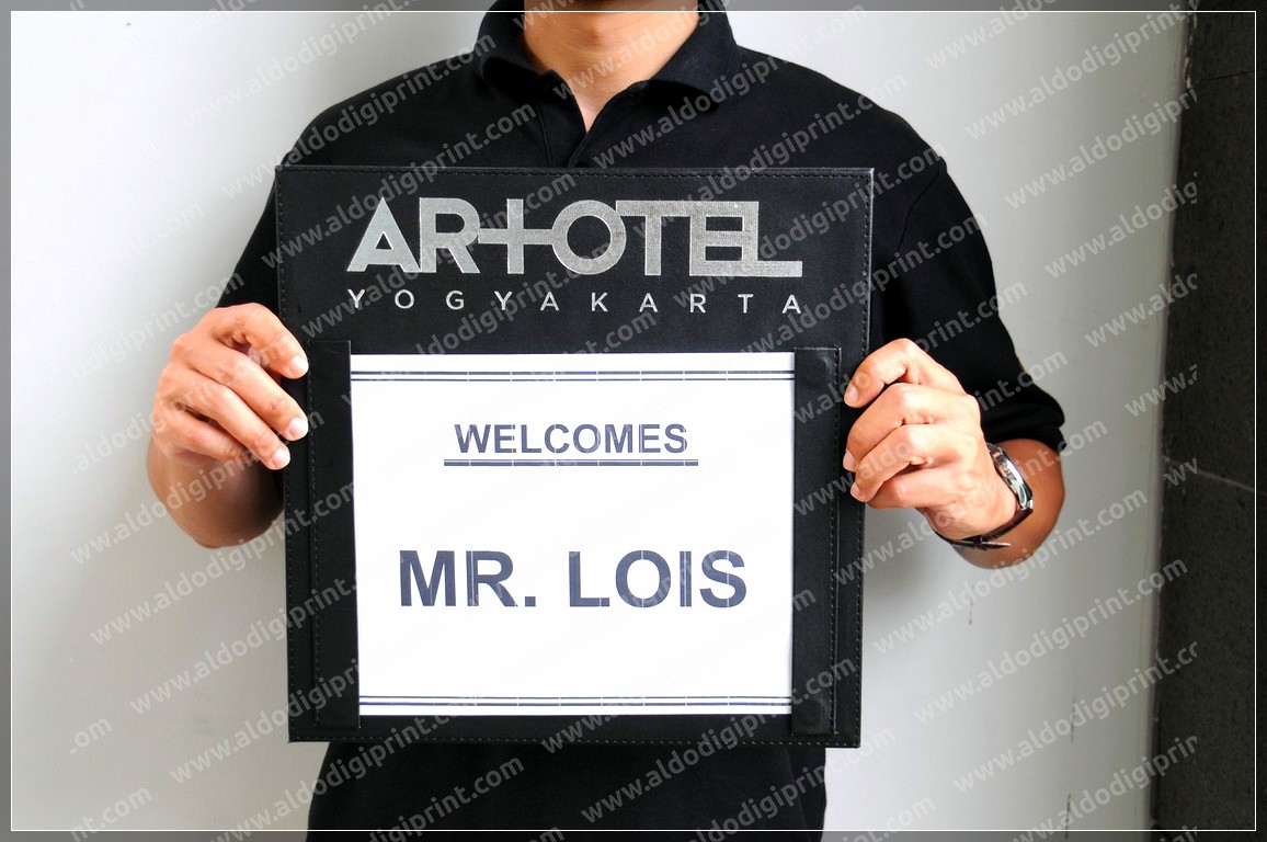 Hotel Artotel Paging Board Aldo Digiprint