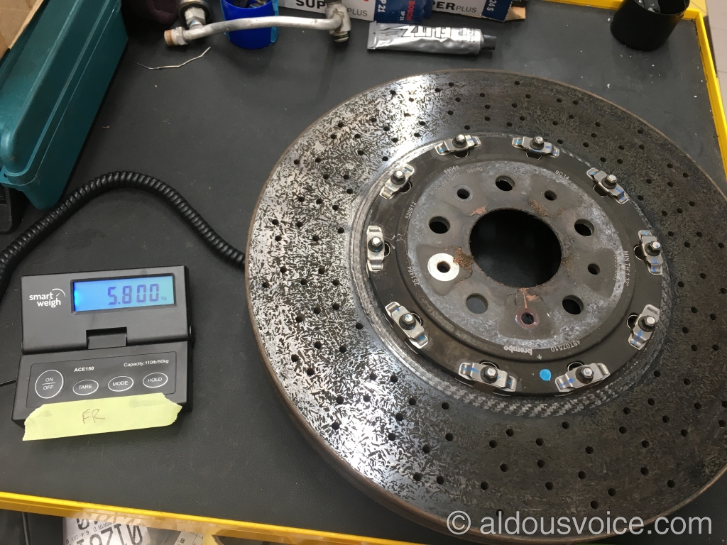 Ferrari & Maserati CCM Brake Wear Aldous Voice