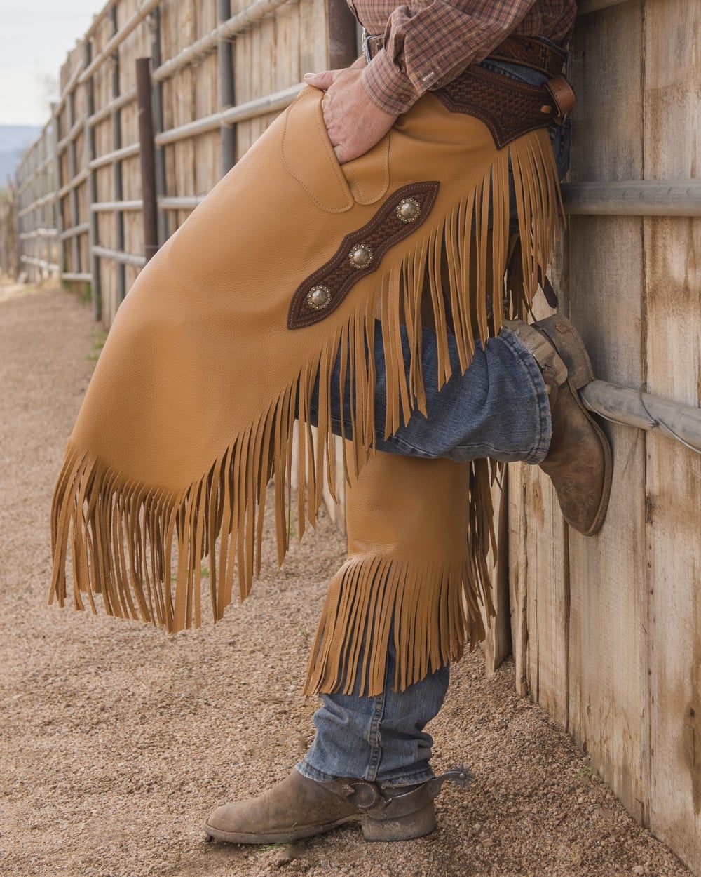 K Bar J Custom Chinks Al Dunning