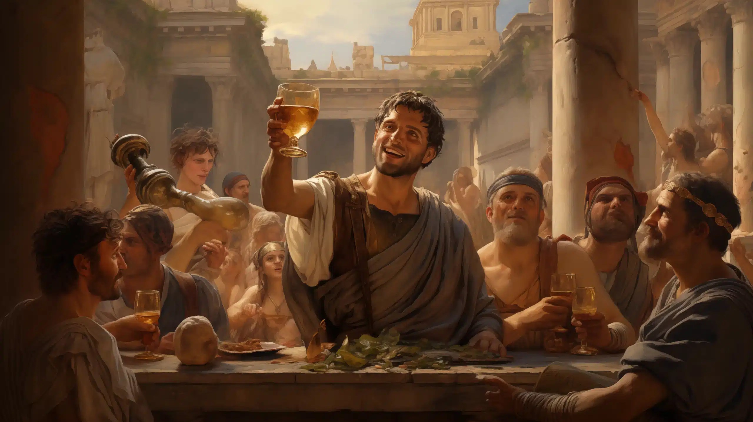 In Vino Veritas The Story Of Wine And Beer In Ancient Rome