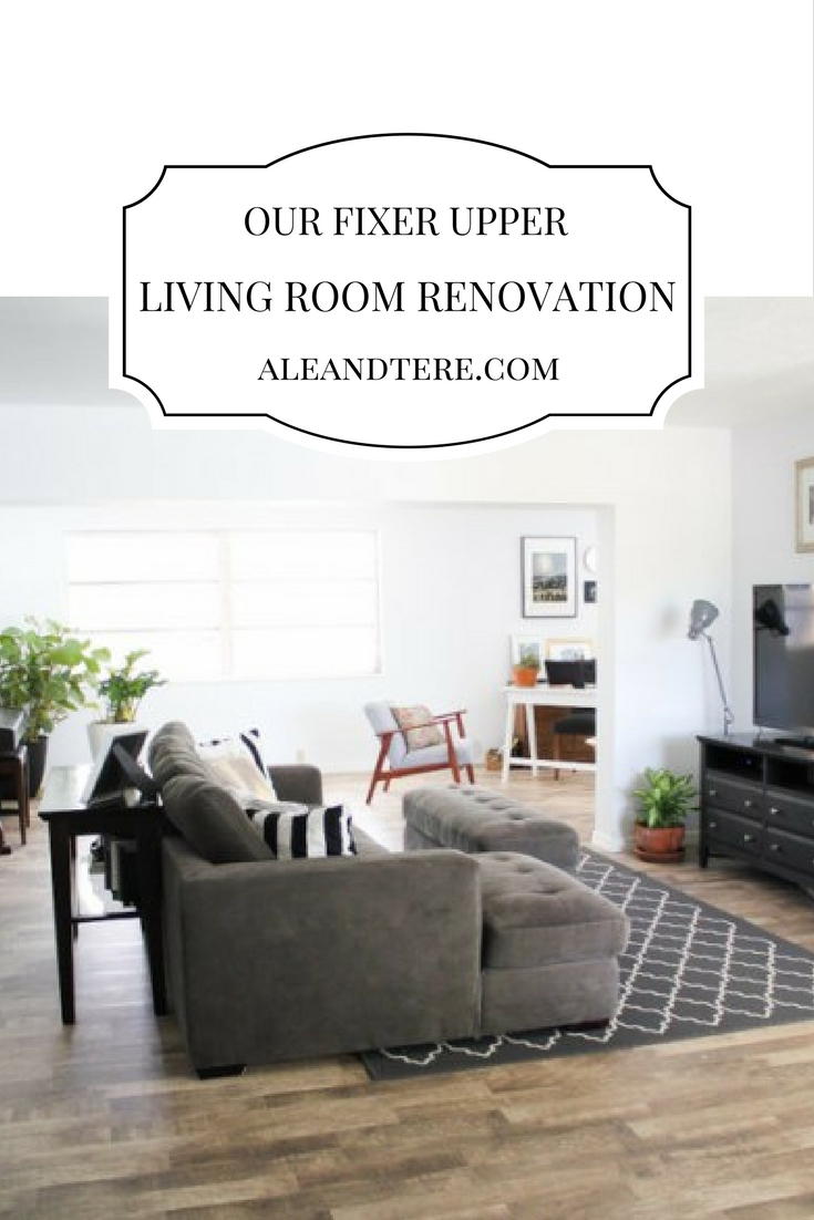 Our Fixer Upper Living Room Renovation