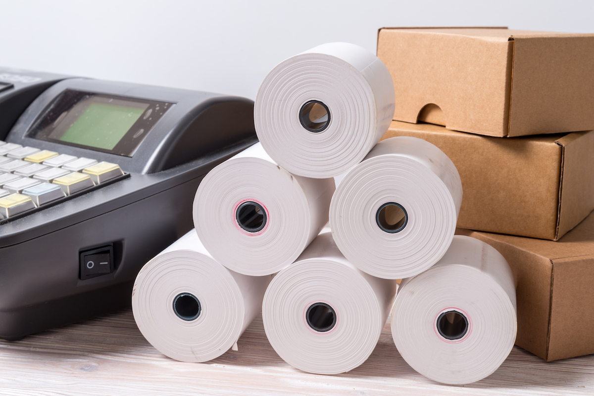 Thermal Paper Cash Rolls The Factory of AlEbdae AlAwal