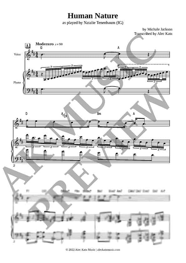 Human Nature by Natalie Tenenbaum transcript Alec Katz