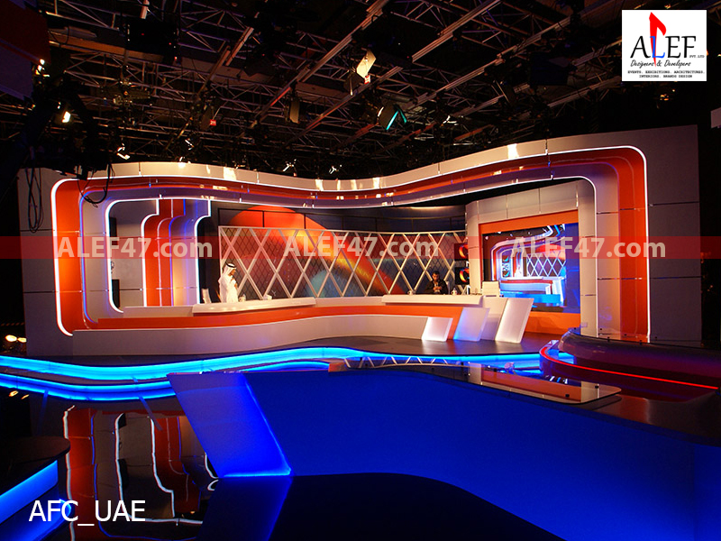 Top Quality TV Studio 3d Design Services In Pakistan Alef47