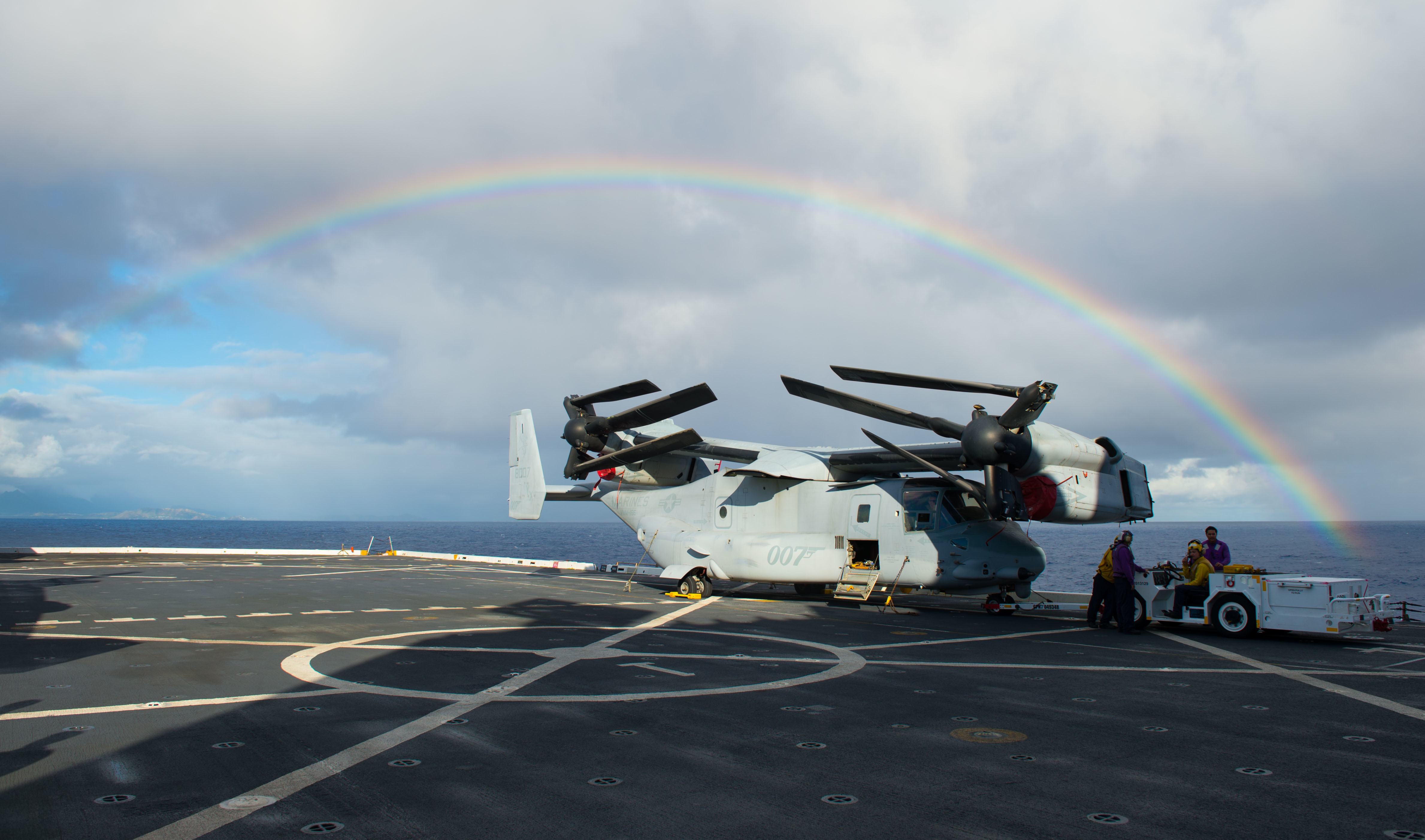 Osprey under the rainbow Alert 5