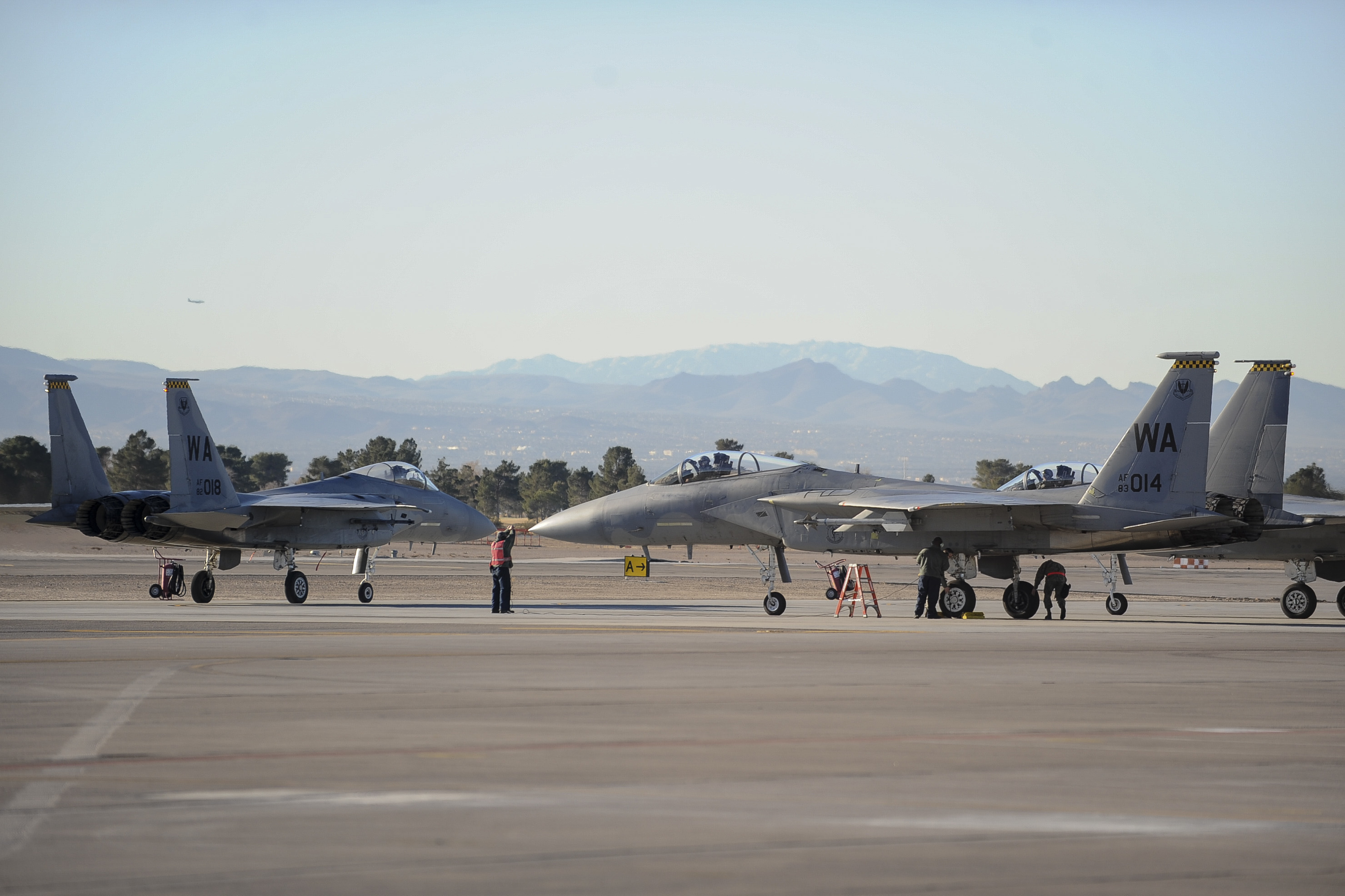 F15C, 833014, joins 10,000 flight hour club Alert 5