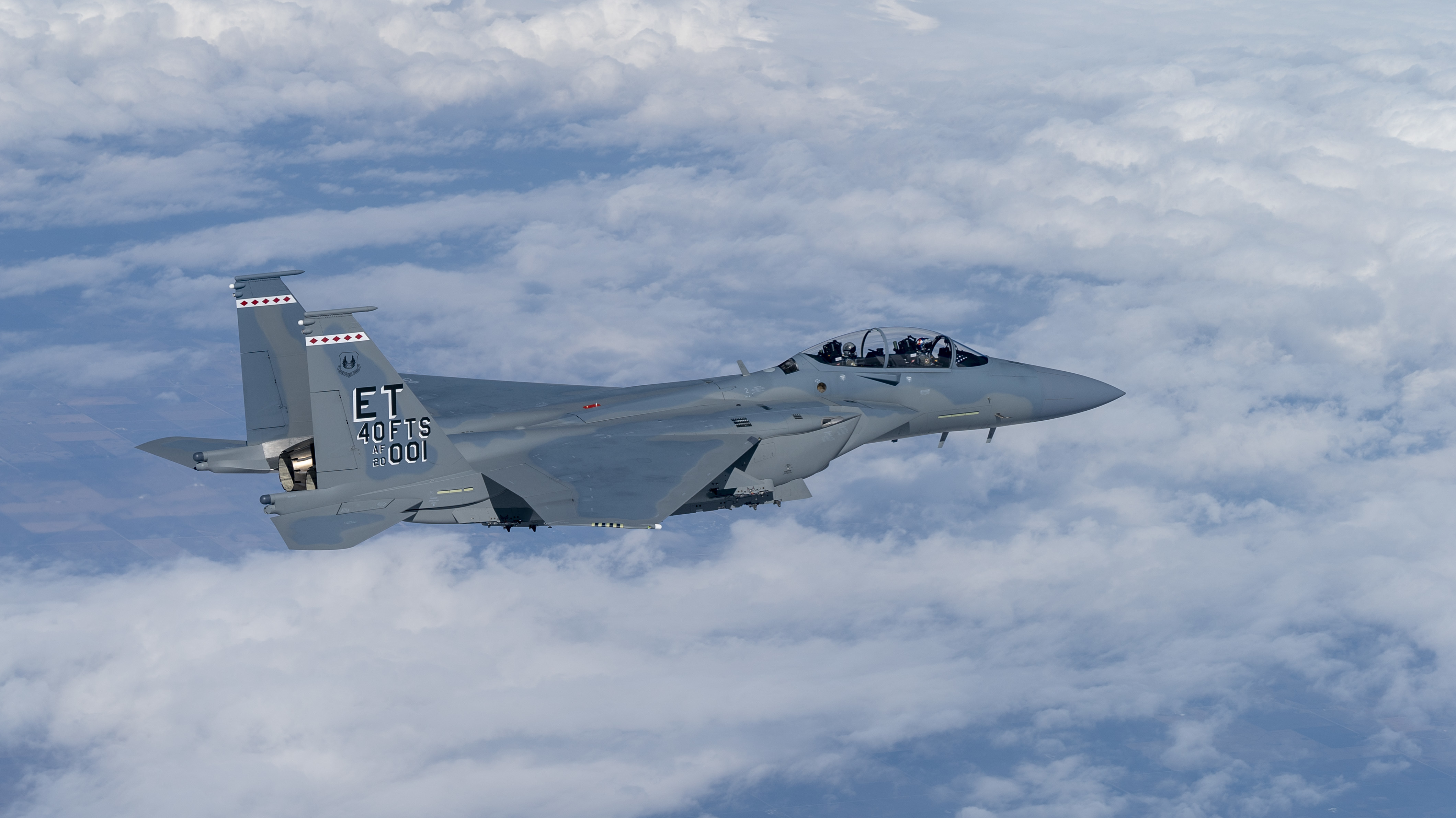 Airtoair photos of F15EX’s delivery flight to Eglin AFB Alert 5
