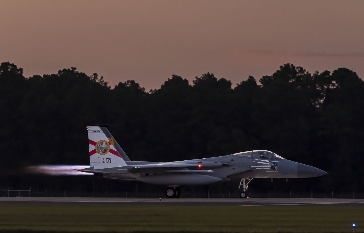 Florida Air National Guard’s 75th Anniversary F15C Alert 5