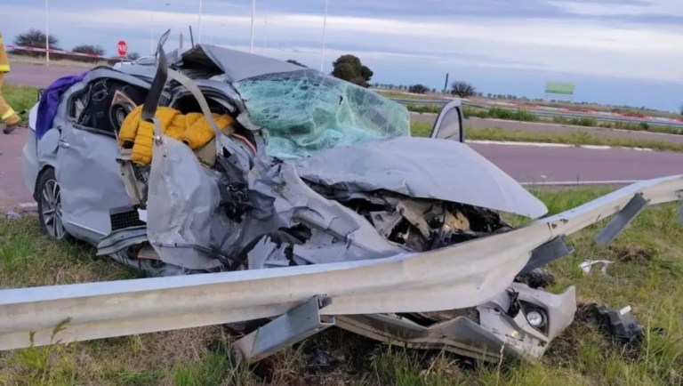 Tragedia en La Pampa: una mujer de la Patagonia murió en un choque en el cruce de Ruta 35 y 18