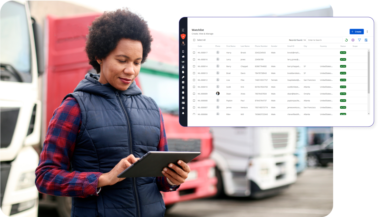 Secure the food chain—farm to fork Alert Enterprise
