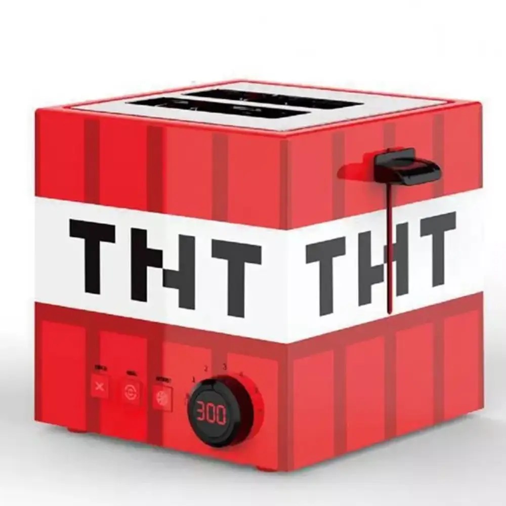 Toaster Minecraft TNT Alert&Go