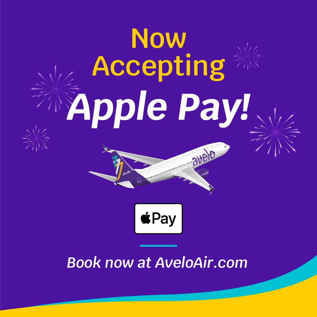 Avelo Airlines Introduces Apple Pay as payment option ⋆