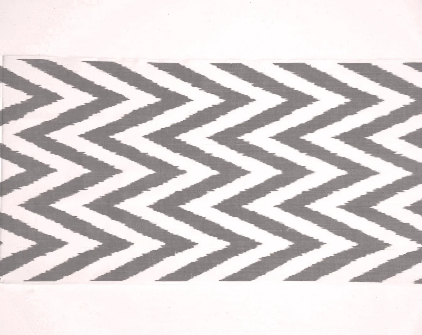 Black White Chevron Ikat Upholstery, Make your classic design!