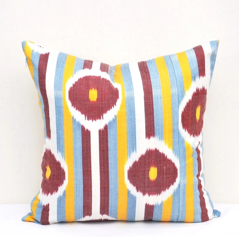 Accent Ikat Pillow Cover Luxury Ikat Pattern Home Decor