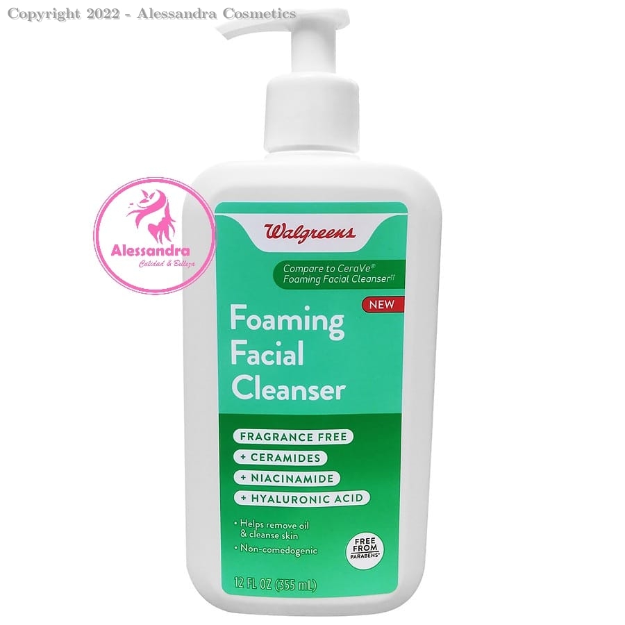 049022864672 CERAVE WALGREENS FOAMING FACIAL CLEANSER 12 ONZ