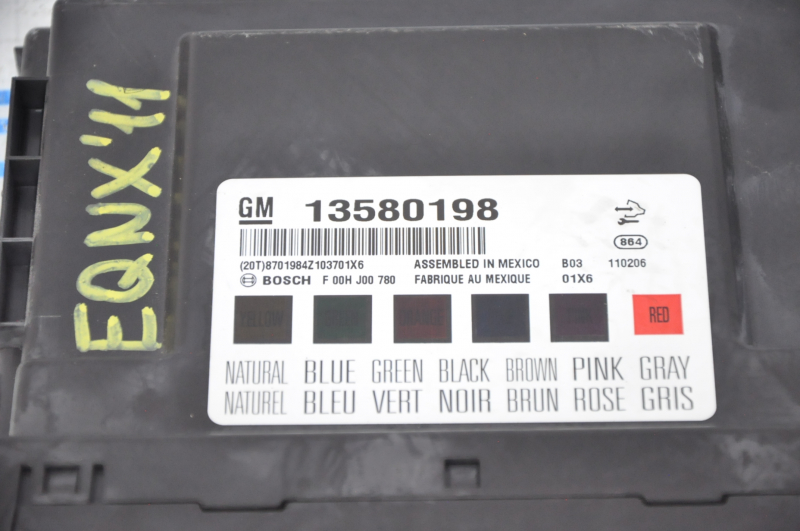 Блок керування BCM Chevrolet Equinox 1017 13580198 купити в Києві і