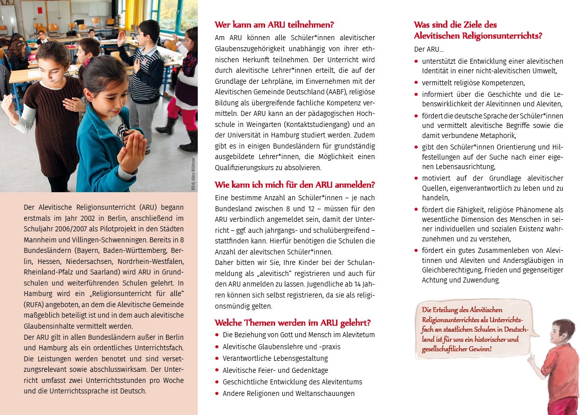 Alevitischer Religionsunterricht Alevitische Gemeinde Deutschland e.V.