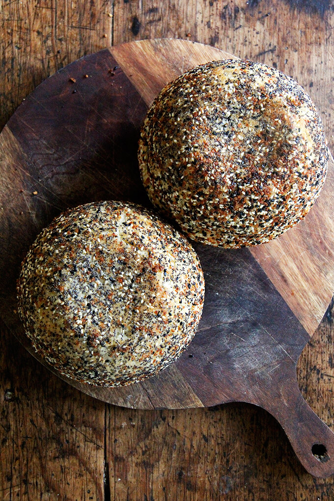 Everything Bagel Seasoning Peasant Bread Alexandra's Kitchen