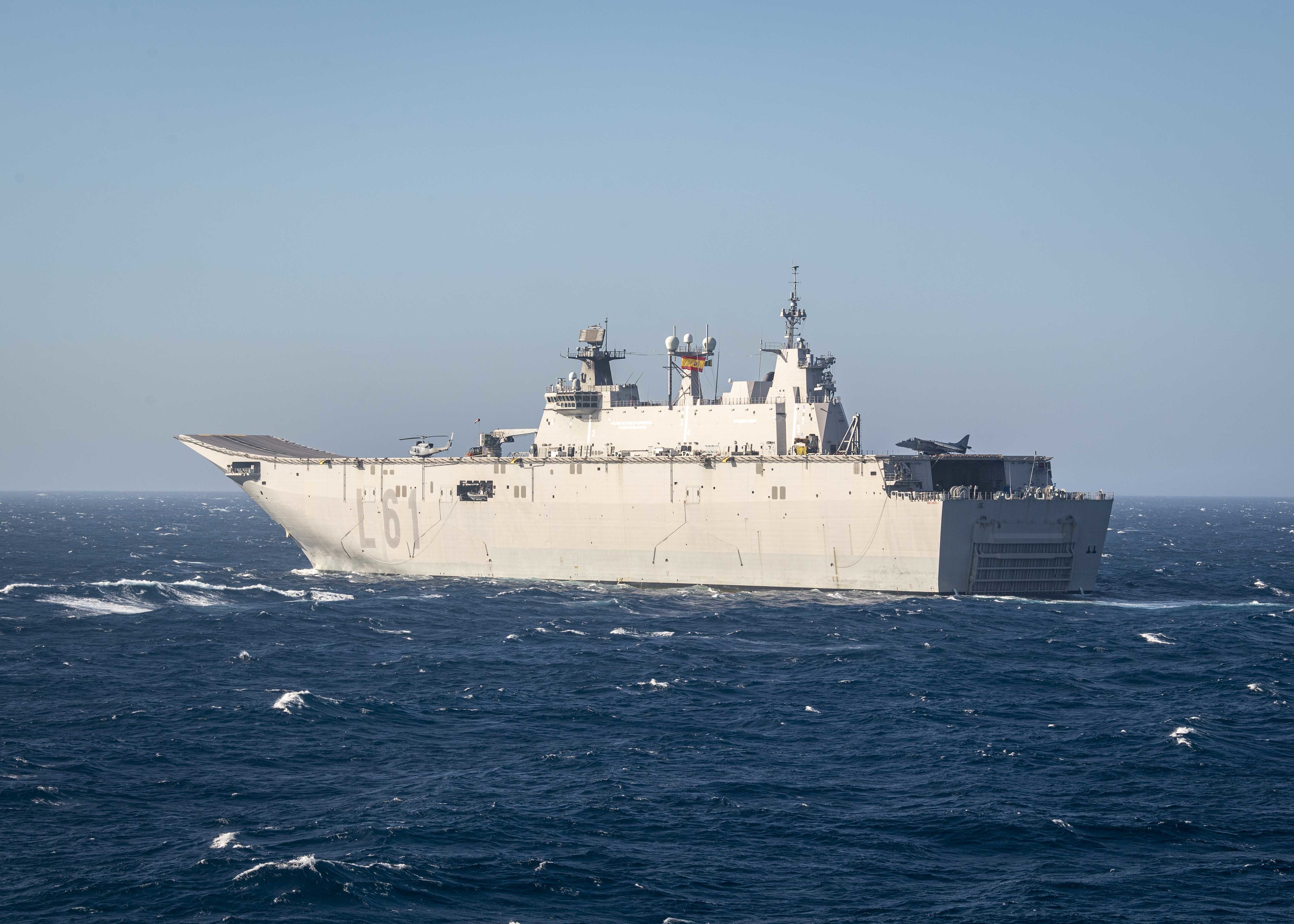 Spanish Navy Aircraft Carriers The Searchers