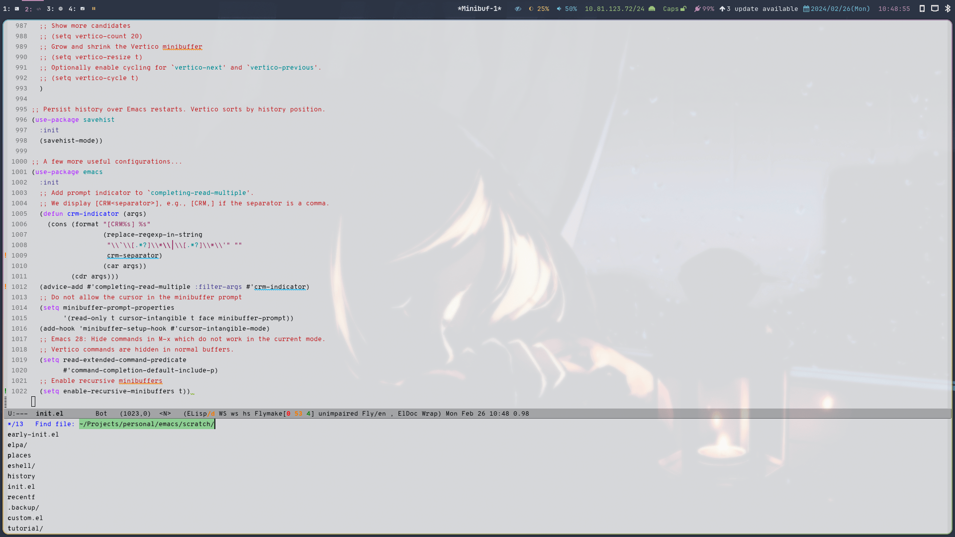Emacs vertico alexforsale.github.io