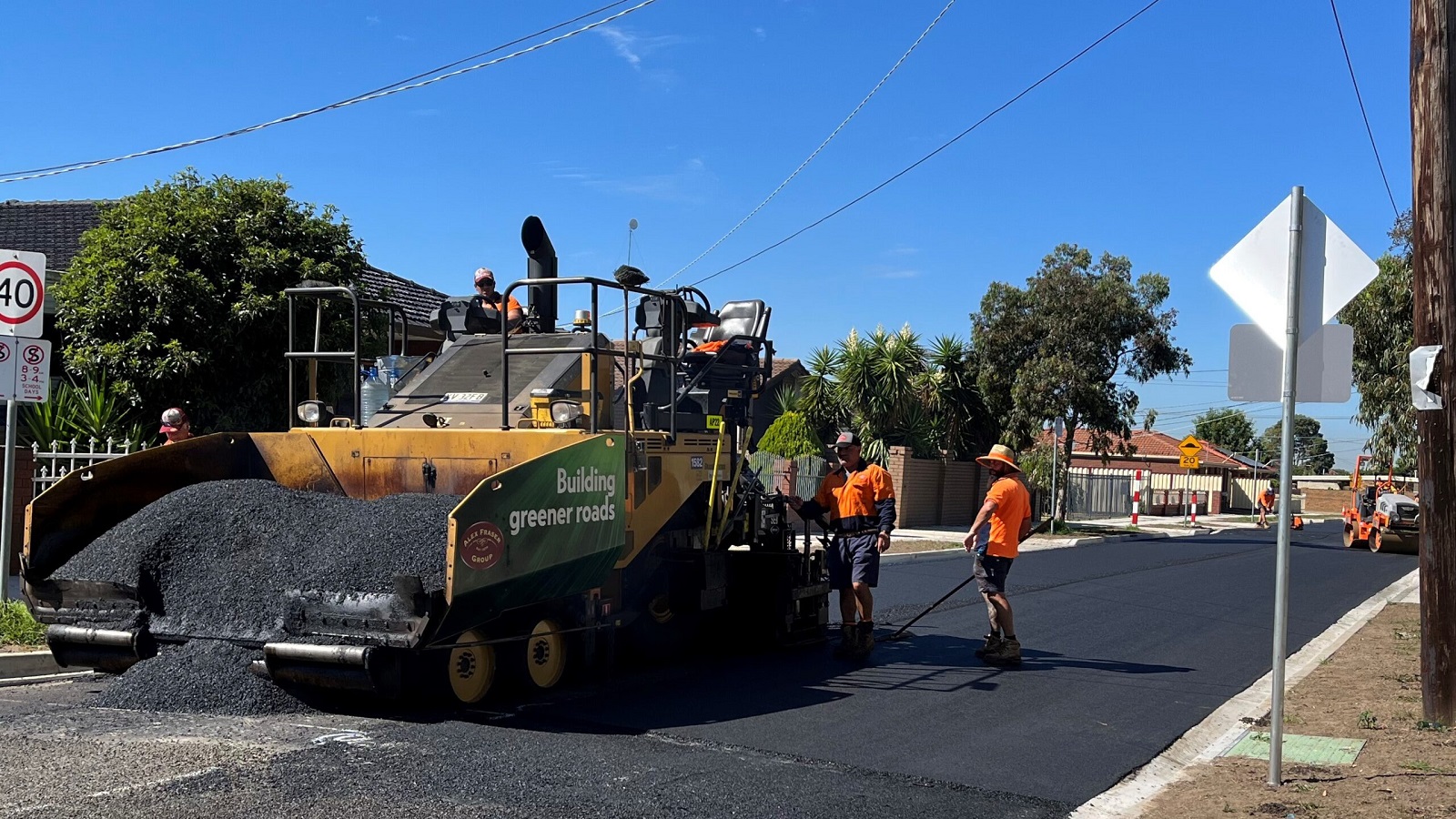 Brimbank Council Trials Glass in Asphalt Wearing Course Alex Fraser