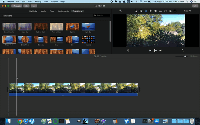 Video Editing How to use iMovie The Basics Alex's Blog