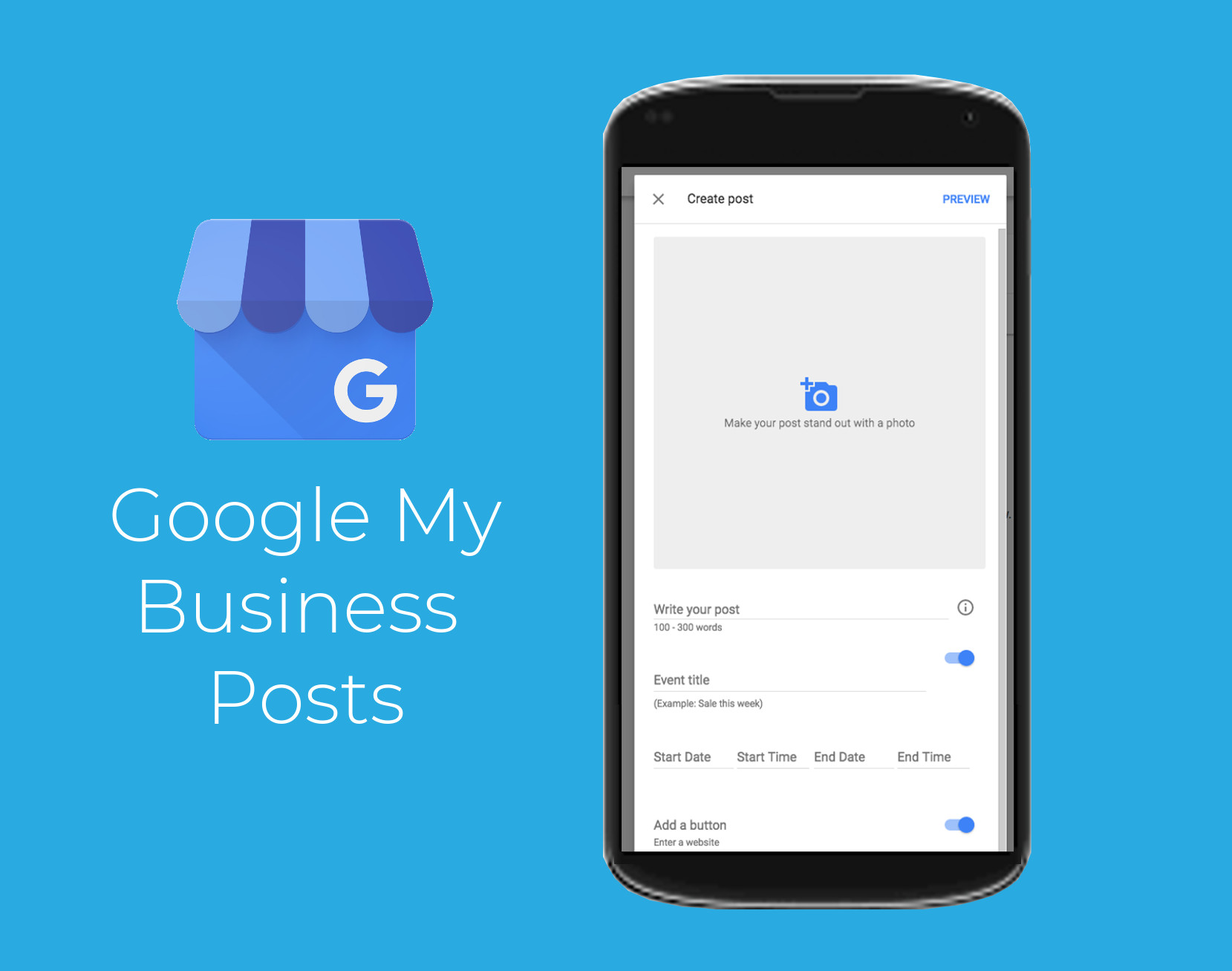 Google Posts Google My Business gets an interactive