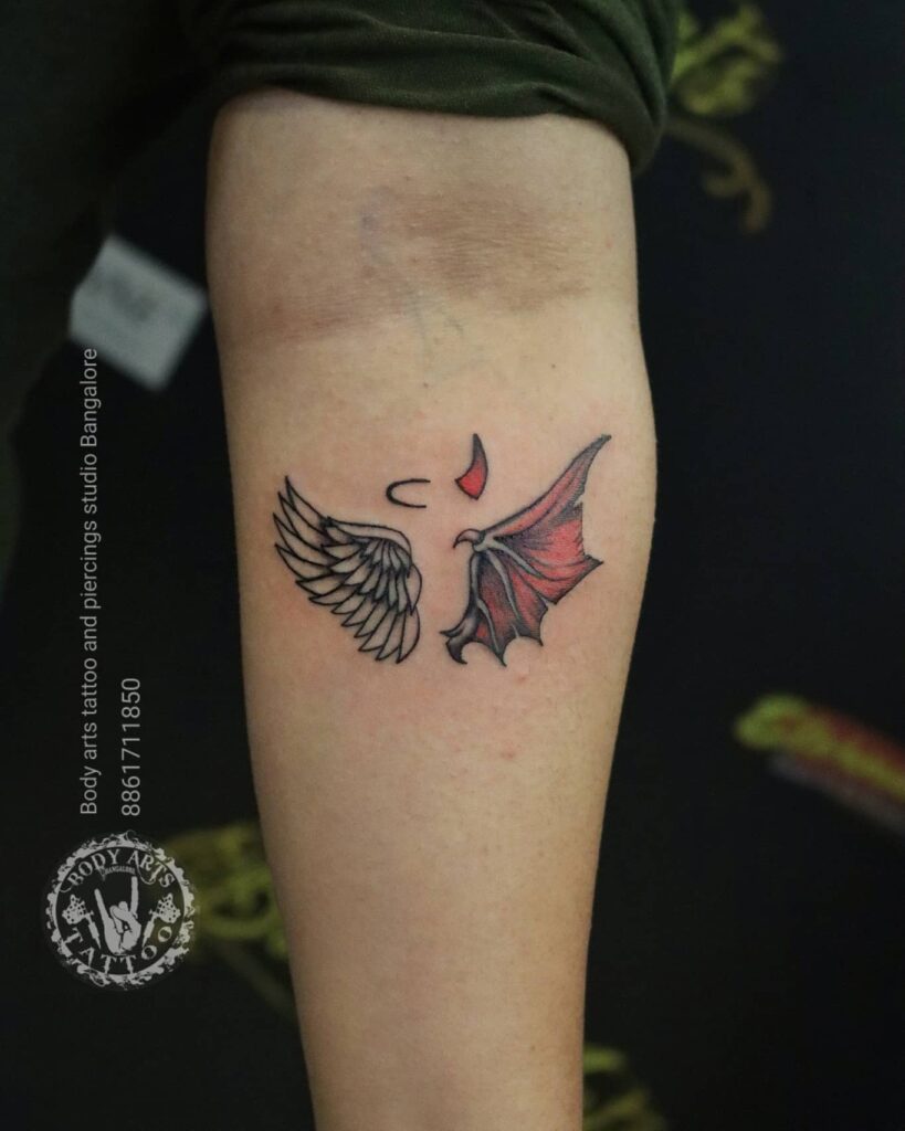 11+ Small Angel Wings Tattoo Ideas That Will Blow Your Mind! alexie