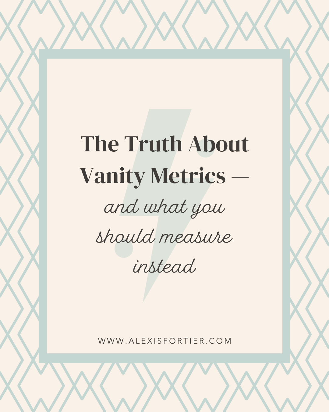 The Truth About Vanity Metrics — and What You Should Measure Instead