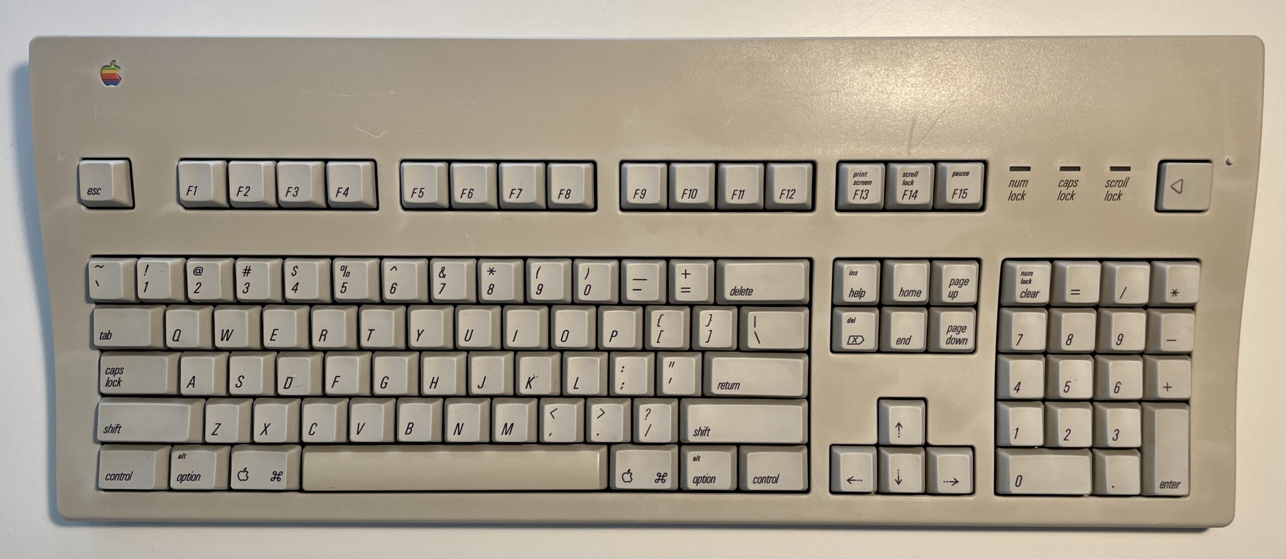 Впечатления от клавиатуры Apple Extended Keyboard II