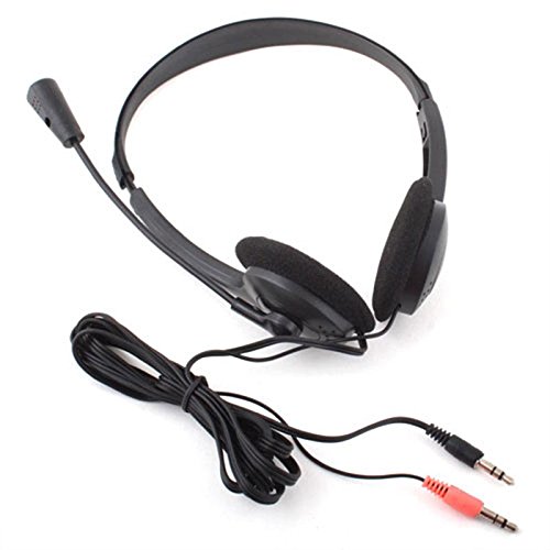 VOIP Headphone Headset with Microphone for Skype Laptop PC