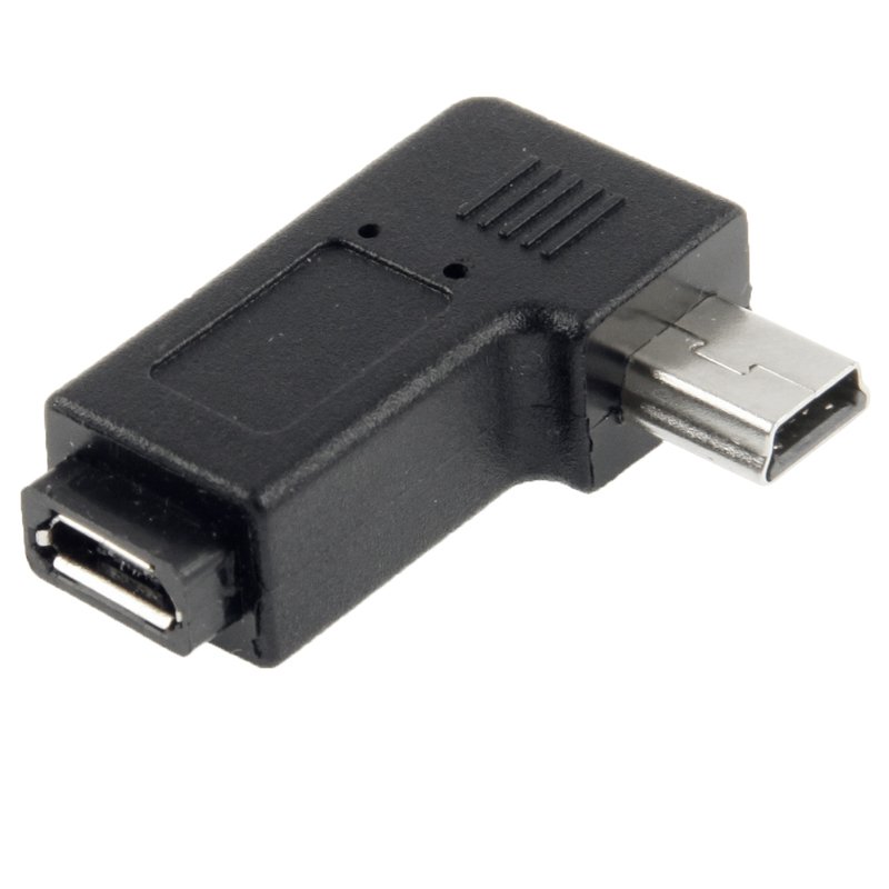 90 Degree Micro USB to Mini USB Adapter Alex NLD