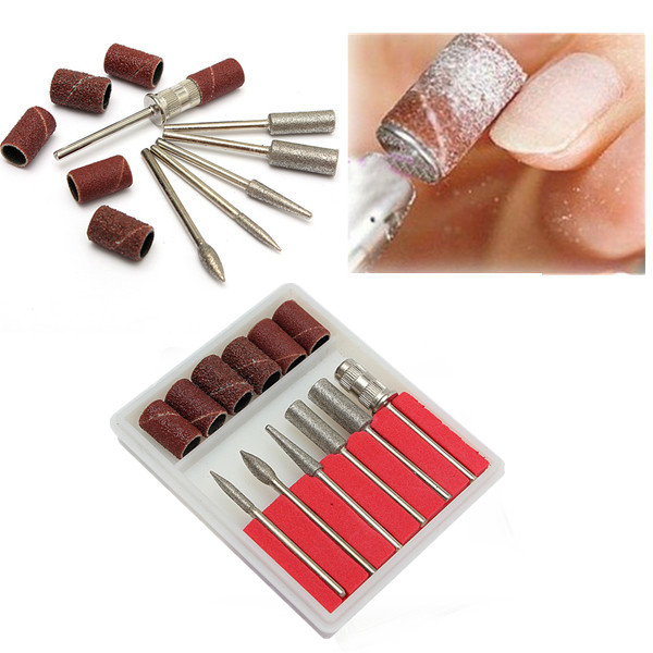 Replacement Sanding Bands Nail Drill Bits Manicure Tool Set Alex NLD